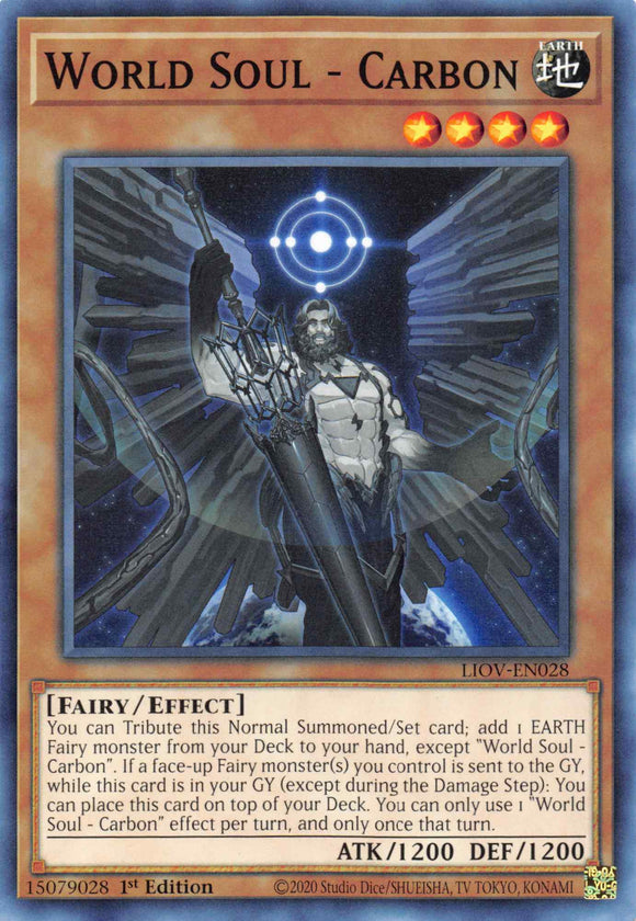 World Soul - Carbon [LIOV-EN028] Common - Duel Kingdom