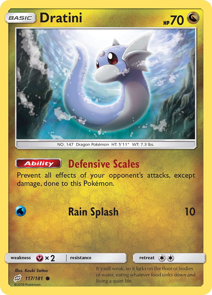 Dratini (117/181) [Sun & Moon: Team Up] - Duel Kingdom