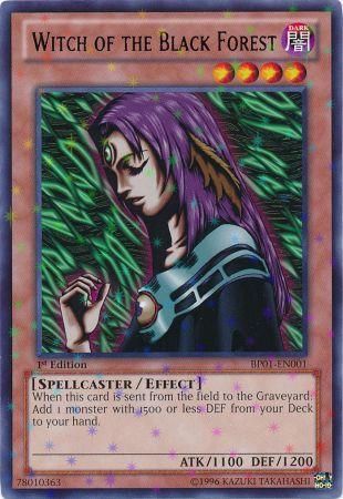 Witch of the Black Forest [BP01-EN001] Starfoil Rare - Duel Kingdom