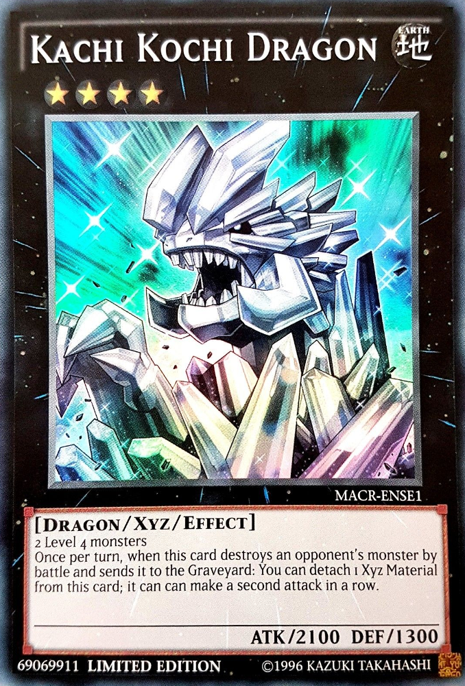 Kachi Kochi Dragon [MACR-ENSE1] Super Rare - Duel Kingdom