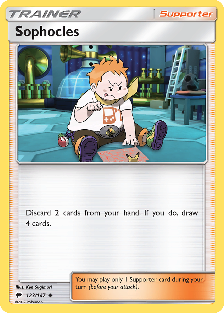 Sophocles (123/147) [Sun & Moon: Burning Shadows] - Duel Kingdom