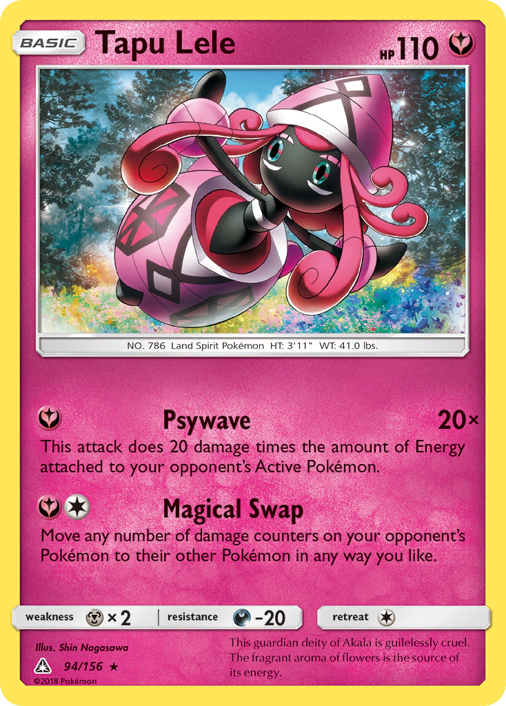 Tapu Lele (94/156) [Sun & Moon: Ultra Prism] - Duel Kingdom