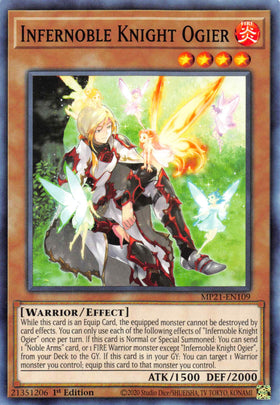 Infernoble Knight Ogier [MP21-EN109] Common - Duel Kingdom