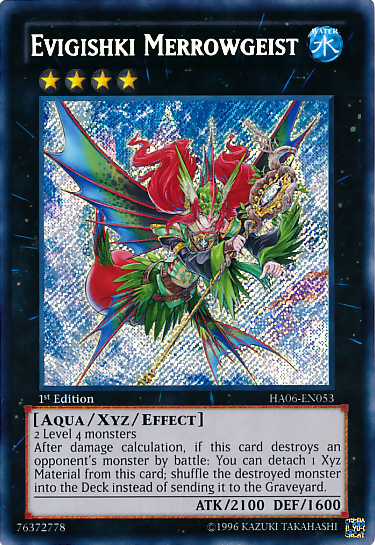 Evigishki Merrowgeist [HA06-EN053] Secret Rare - Duel Kingdom
