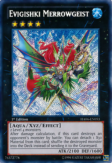 Evigishki Merrowgeist [HA06-EN053] Secret Rare - Duel Kingdom