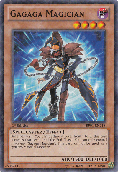 Gagaga Magician [BP01-EN218] Starfoil Rare - Duel Kingdom