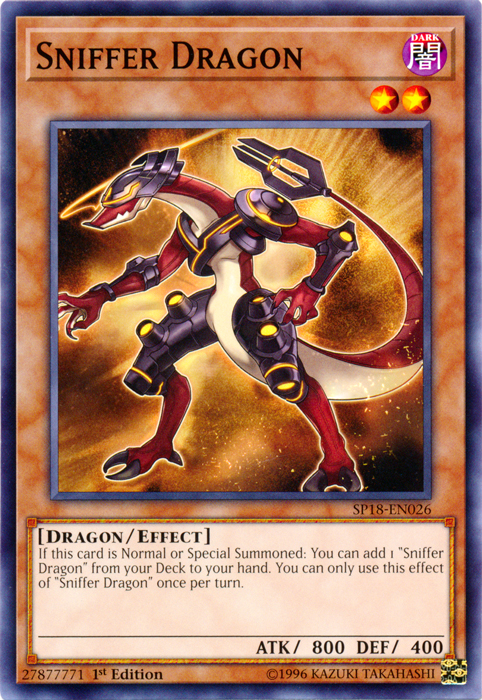 Sniffer Dragon [SP18-EN026] Common - Duel Kingdom
