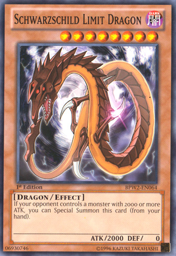 Schwarzschild Limit Dragon [BPW2-EN064] Common - Duel Kingdom