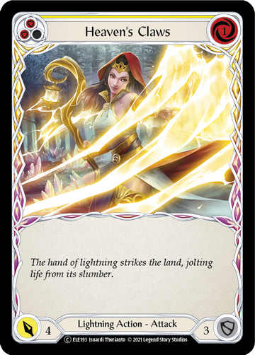 Heaven's Claws (Yellow) [U-ELE193] Unlimited Normal - Duel Kingdom