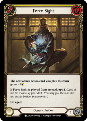 Force Sight (Yellow) [ARC207] Unlimited Normal - Duel Kingdom