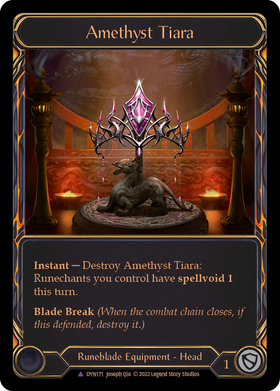 Amethyst Tiara (Marvel) [DYN171] [Dynasty] Cold Foil