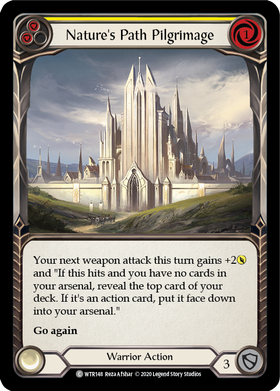 Nature's Path Pilgrimage (Yellow) [WTR148] Unlimited Normal - Duel Kingdom