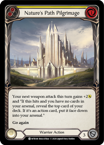 Nature's Path Pilgrimage (Yellow) [WTR148] Unlimited Normal - Duel Kingdom