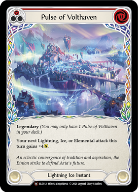 Pulse of Volthaven [U-ELE112] Unlimited Rainbow Foil - Duel Kingdom