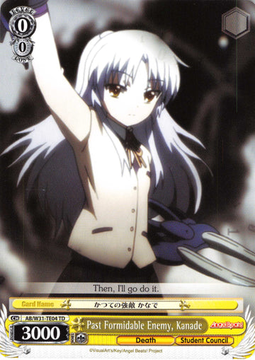 Past Formidable Enemy, Kanade [AB/W31-TE04 TD] [Angel Beats! Re:Edit]