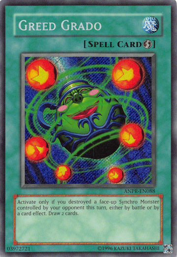 Greed Grado [ANPR-EN088] Secret Rare