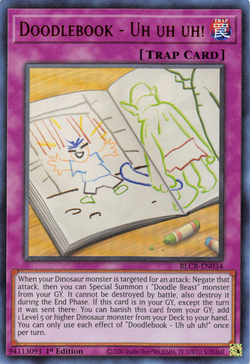 Doodlebook - Uh uh uh! [BLCR-EN034] Ultra Rare