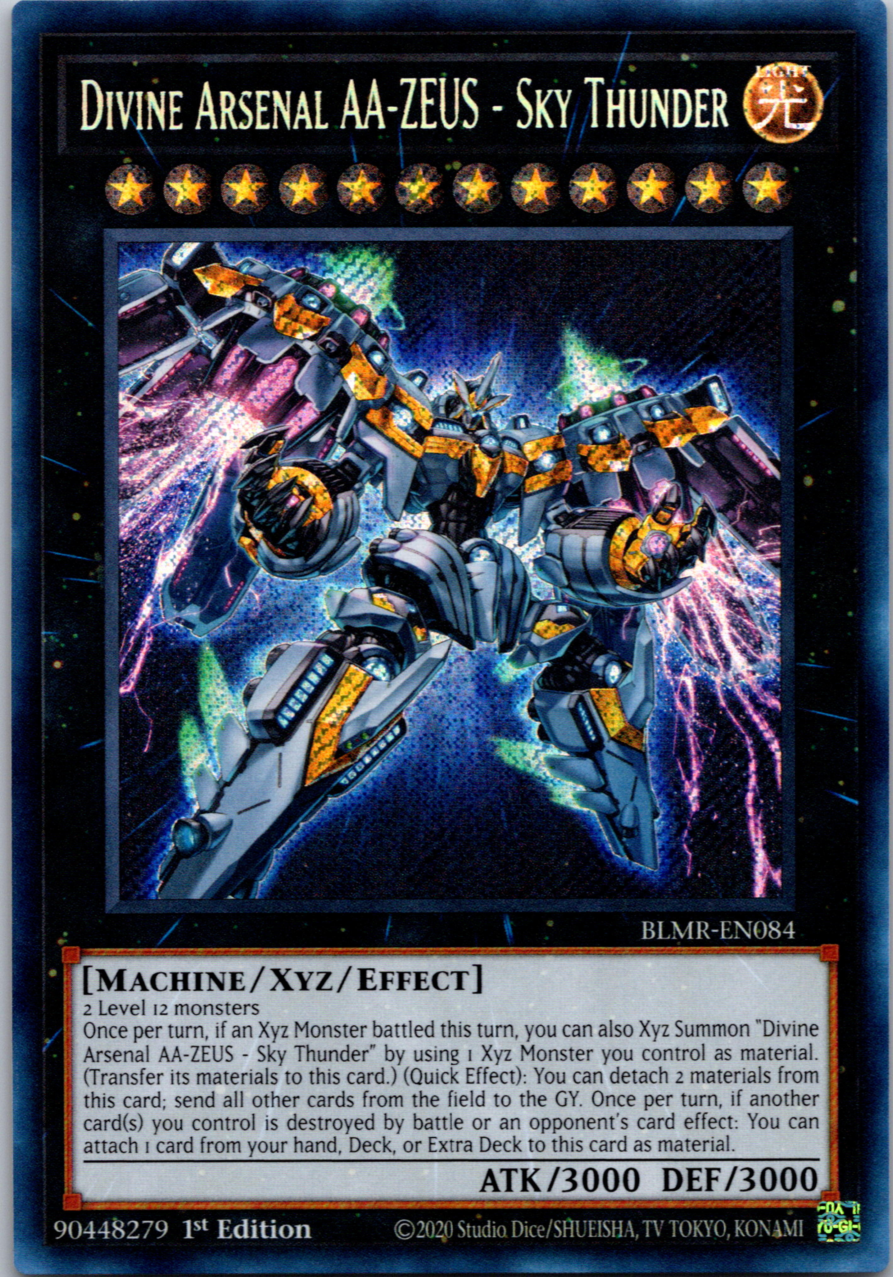 Divine Arsenal AA-ZEUS - Sky Thunder [BLMR-EN084] Secret Rare