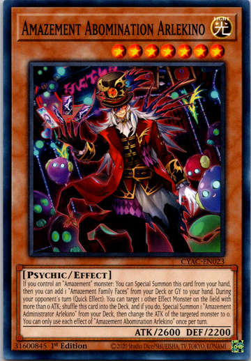 Amazement Abomination Arlekino [CYAC-EN023] Common