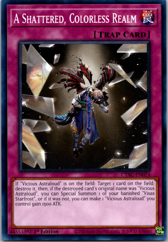 A Shattered, Colorless Realm [CYAC-EN074] Common