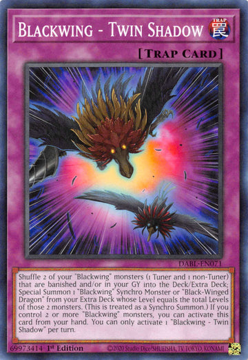 Blackwing - Twin Shadow [DABL-EN071] Common