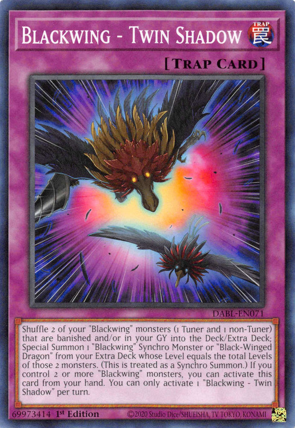 Blackwing - Twin Shadow [DABL-EN071] Common