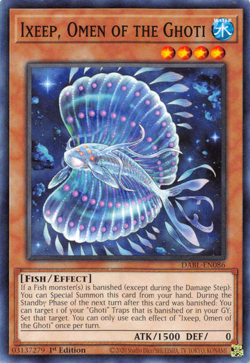 Ixeep, Omen of the Ghoti [DABL-EN086] Common