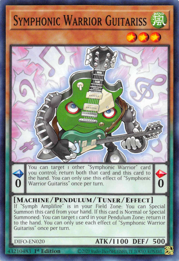 Symphonic Warrior Guitariss [DIFO-EN020] Common