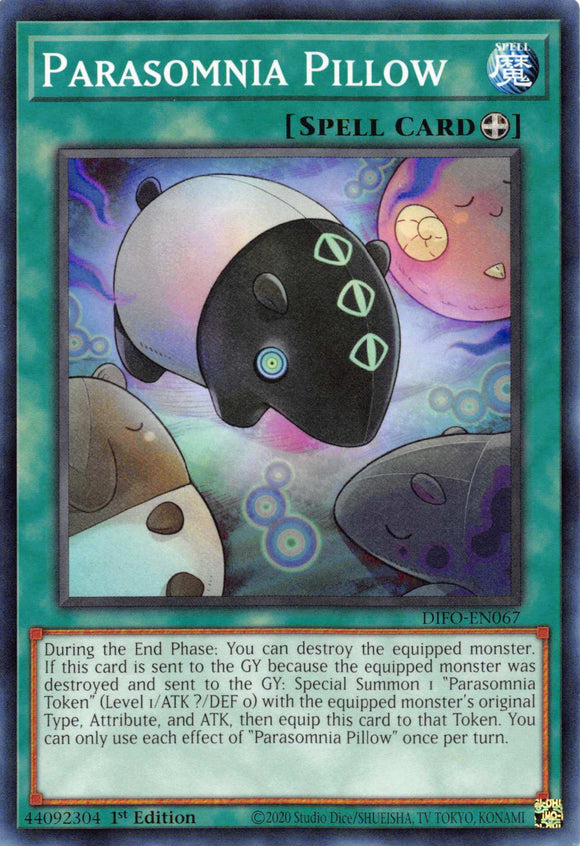 Parasomnia Pillow [DIFO-EN067] Common