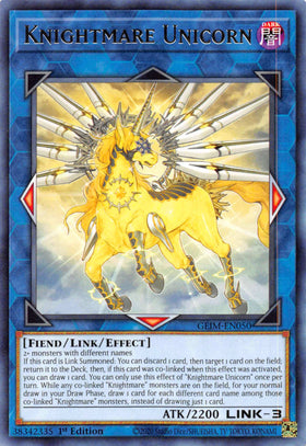 Knightmare Unicorn [GEIM-EN050] Rare