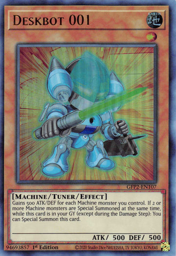 Deskbot 001 [GFP2-EN107] Ultra Rare - Duel Kingdom