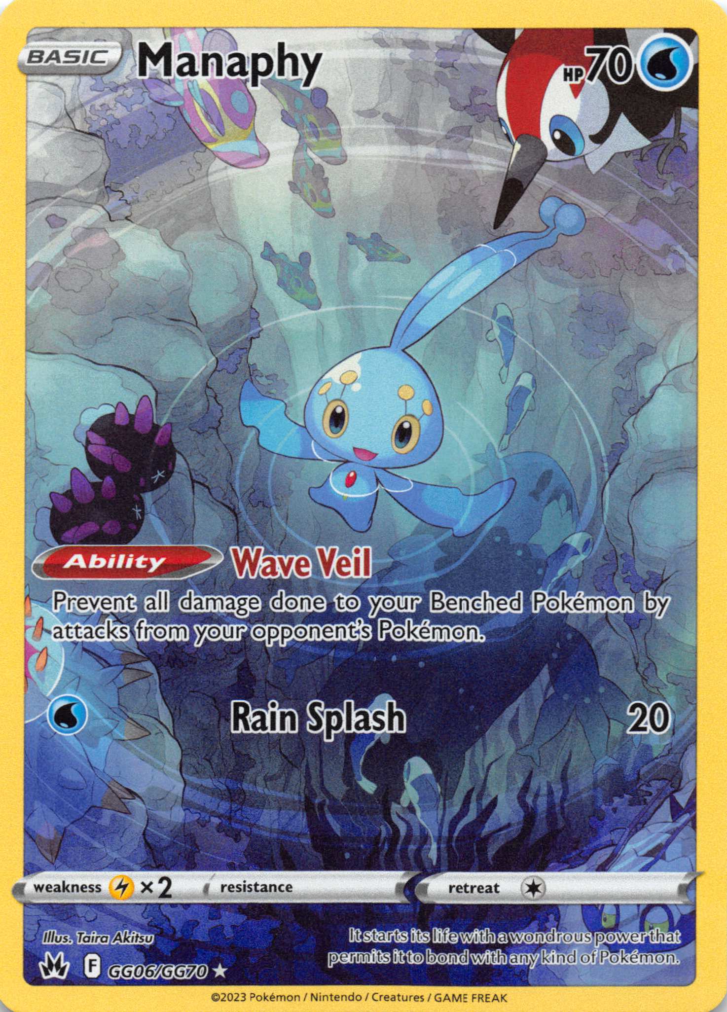 Manaphy (GG06/GG70) [Sword & Shield: Crown Zenith]