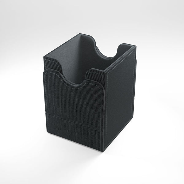Squire Convertible Black Deck Box (100ct) - Duel Kingdom