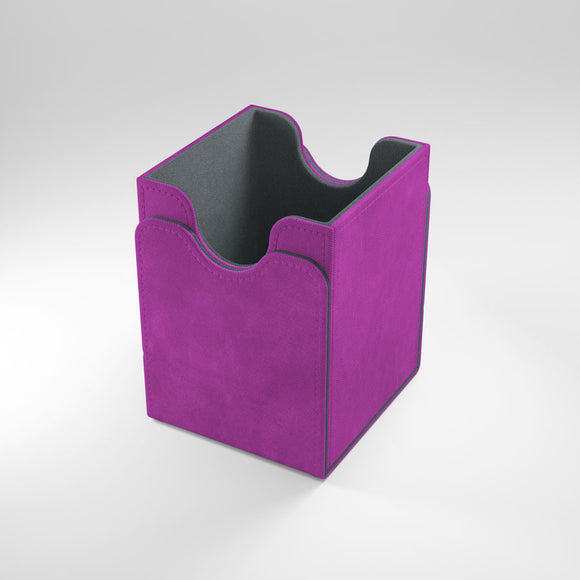 Squire Convertible Purple Deck Box (100ct) - Duel Kingdom