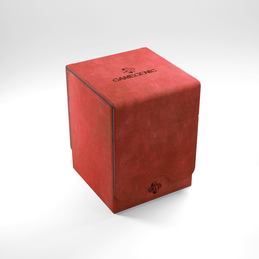 Squire Convertible Red Deck Box (100ct) - Duel Kingdom