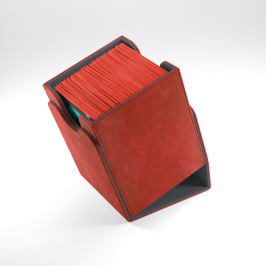 Squire Convertible Red Deck Box (100ct) - Duel Kingdom