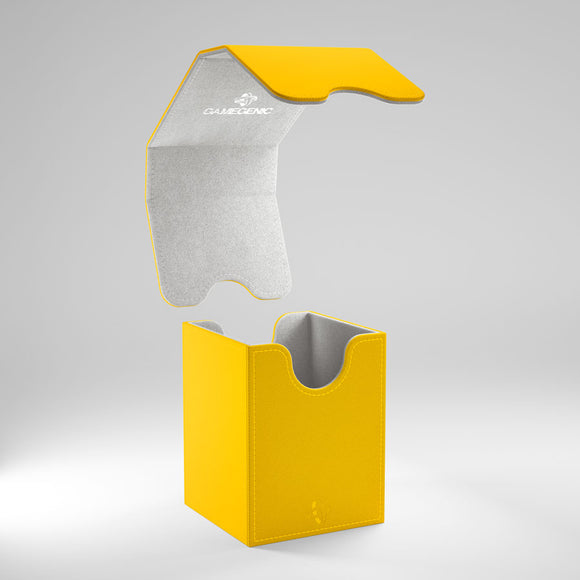 Squire Convertible Yellow Deck Box (100ct) - Duel Kingdom