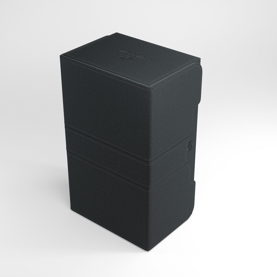 Stronghold Convertible Black Deck Box (200ct) - Duel Kingdom