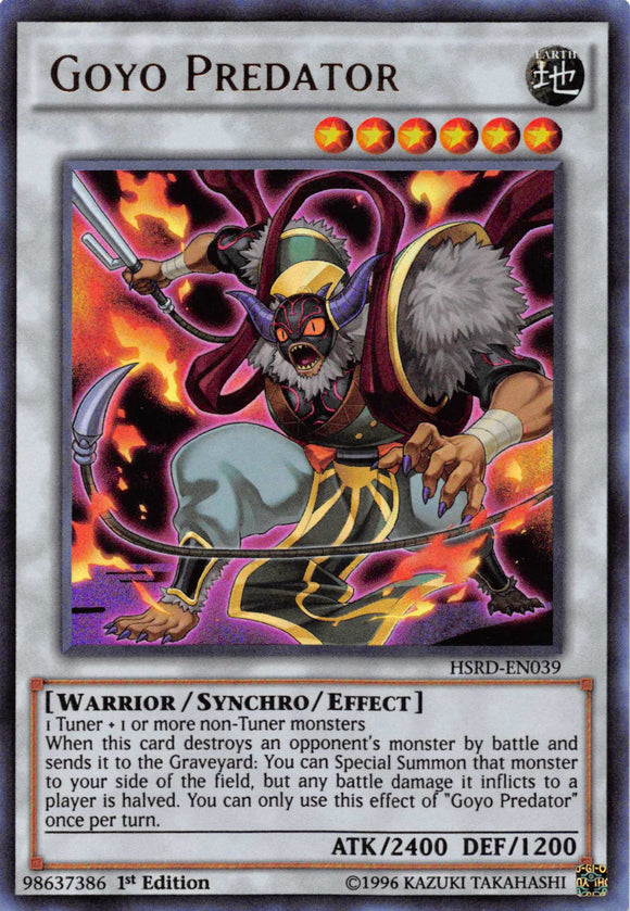 Goyo Predator [HSRD-EN039] Ultra Rare