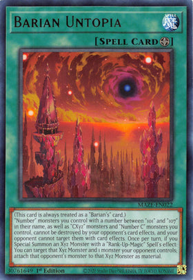 Barian Untopia [MAZE-EN022] Rare