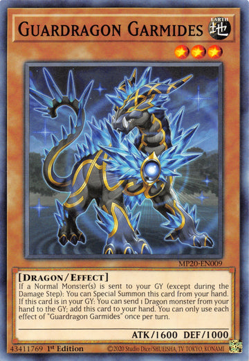 Guardragon Garmides [MP20-EN009] Common