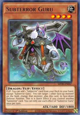 Subterror Guru [MP20-EN047] Rare