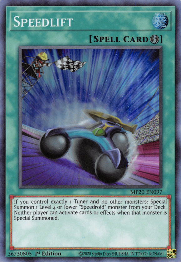 Speedlift [MP20-EN097] Super Rare