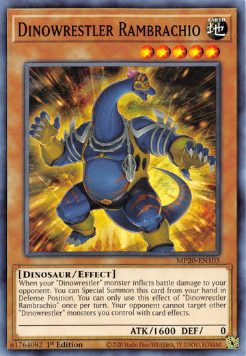 Dinowrestler Rambrachio [MP20-EN105] Common