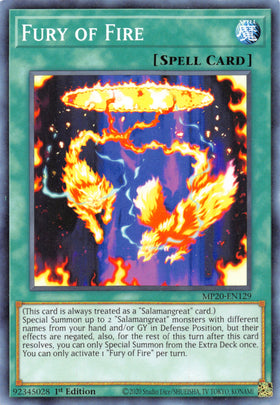Fury of Fire [MP20-EN129] Common