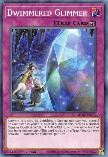 Dwimmered Glimmer [MP20-EN139] Common