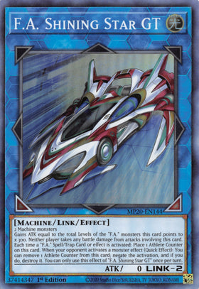 F.A. Shining Star GT [MP20-EN144] Super Rare