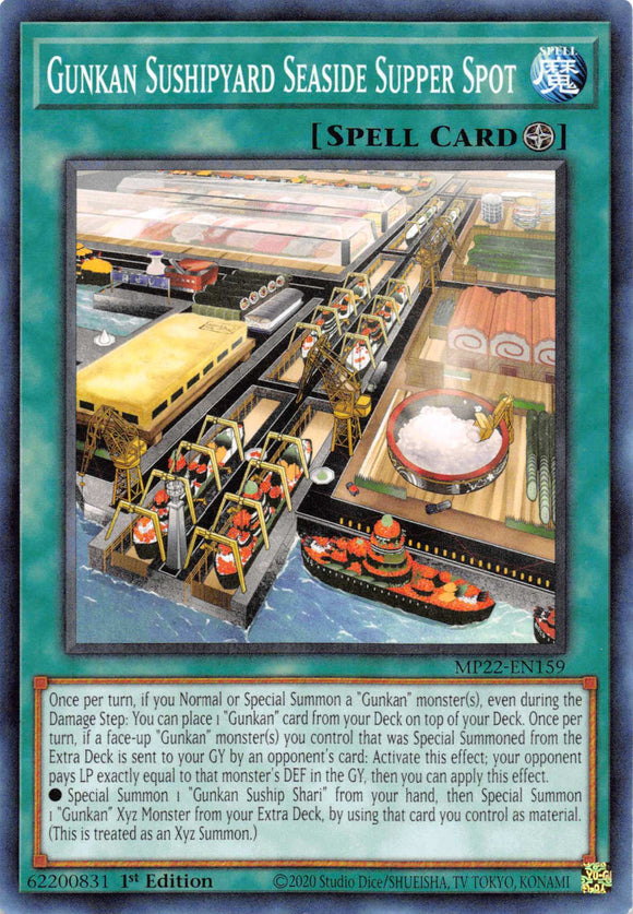 Gunkan Sushipyard Seaside Supper Spot [MP22-EN159] Common