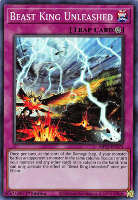 Beast King Unleashed [MP22-EN171] Super Rare