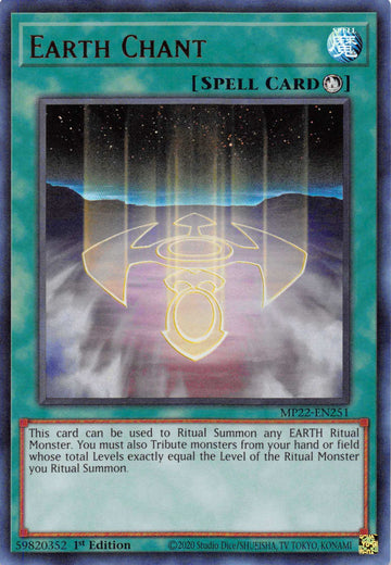 Earth Chant [MP22-EN251] Ultra Rare